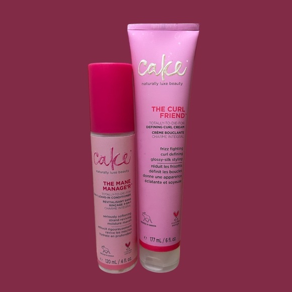 Cake Defining Curl Cream and 3-in-1 Leave in Conditioner - Picture 1 of 2